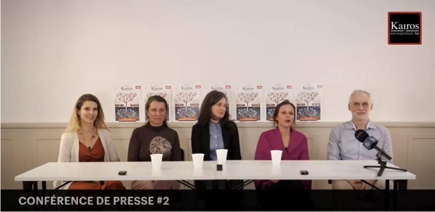 Ariane bilherand conference de presse colloque du 13 mai 2023 a paris la derive totalitaire